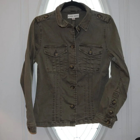 KNOX ROSE Women's Army Jacket Size XS - Picture 2 of 4
